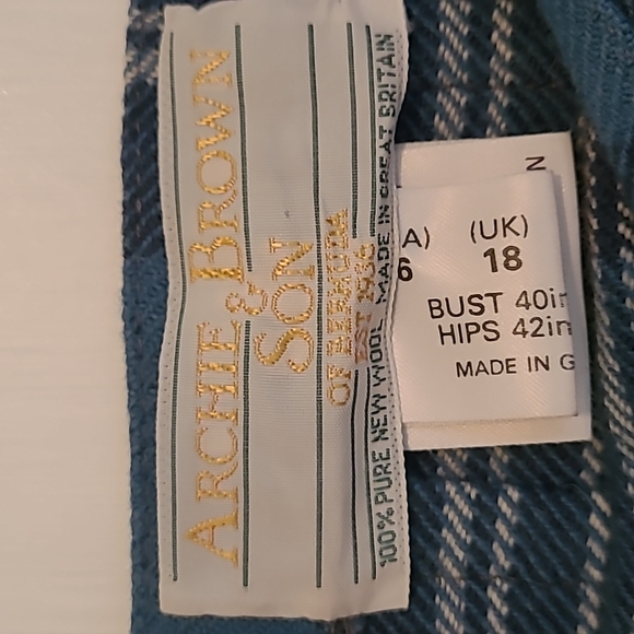 Archie & Brown Kilt from Great Britain - 100% Wool - Picture 5 of 8